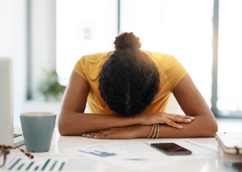 Existem circunstâncias de trabalho que podem criar stress e esgotamento